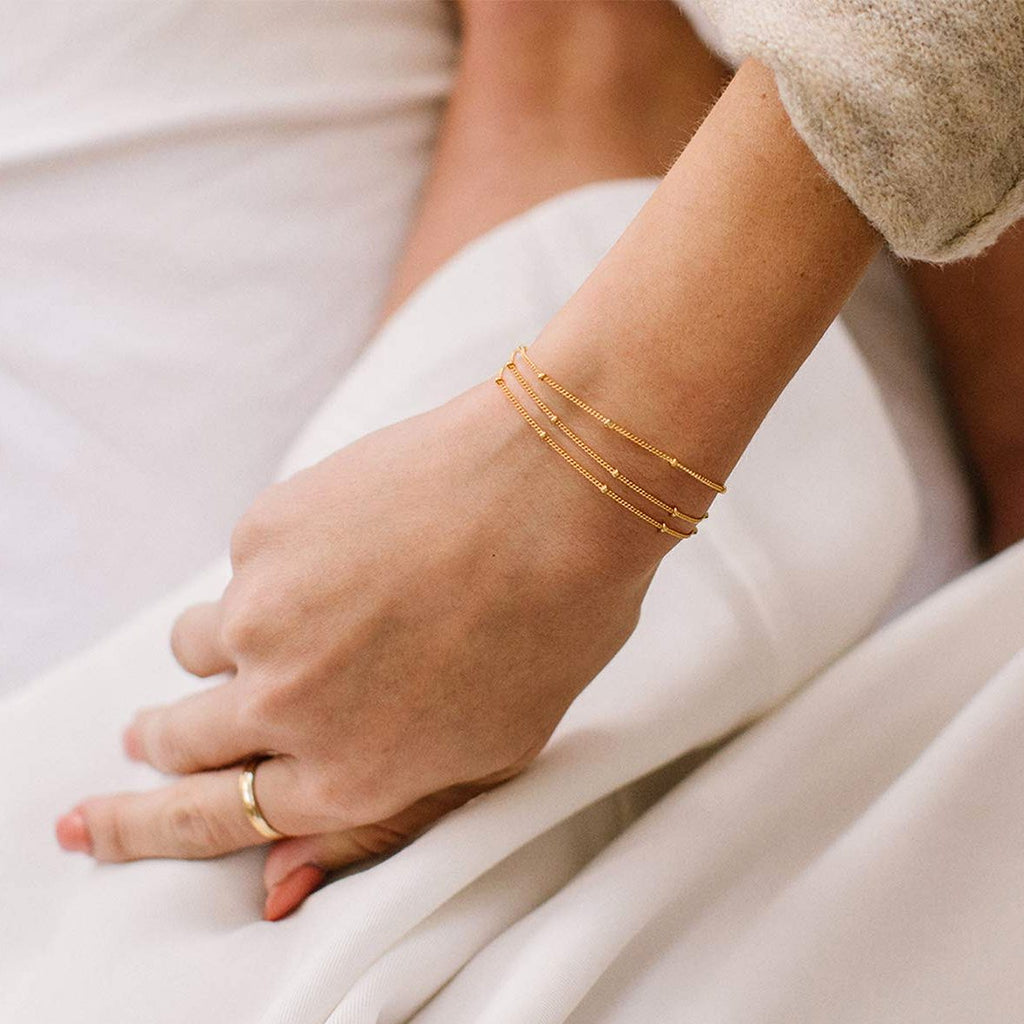 Trio Layered Bracelet – 18K Gold PVD Stainless Steel