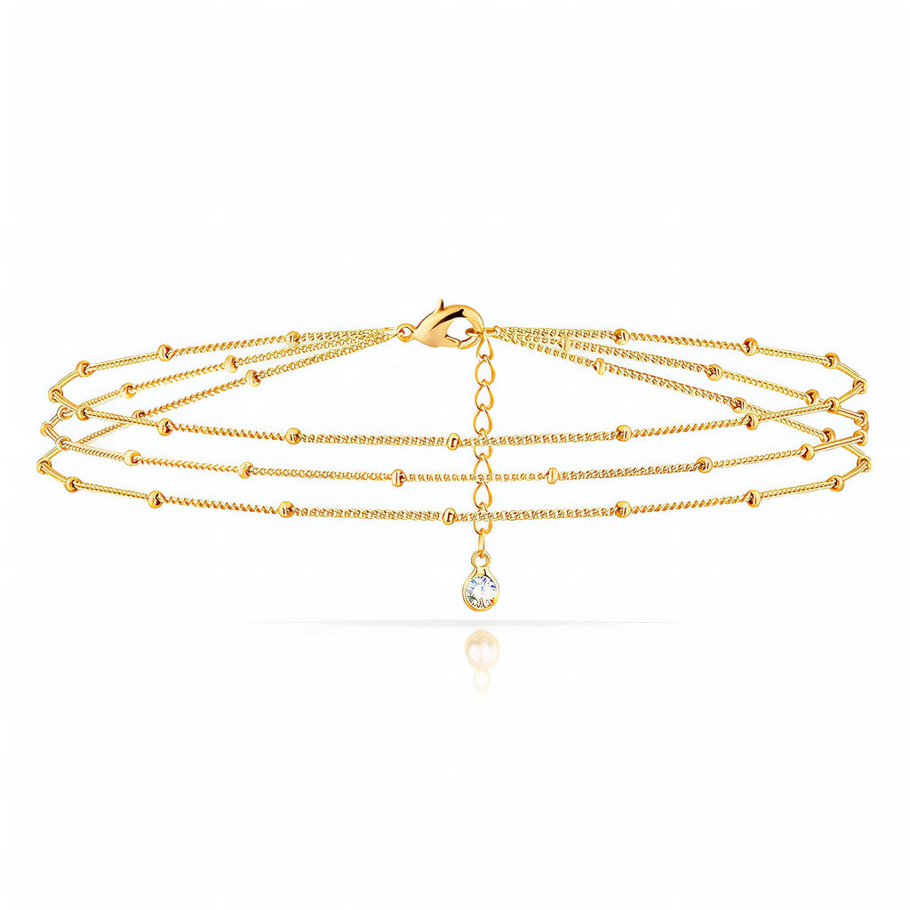 Trio Layered Bracelet – 18K Gold PVD Stainless Steel