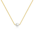 Seashell Pearl Beach Necklace – 18K Gold PVD Stainless Steel