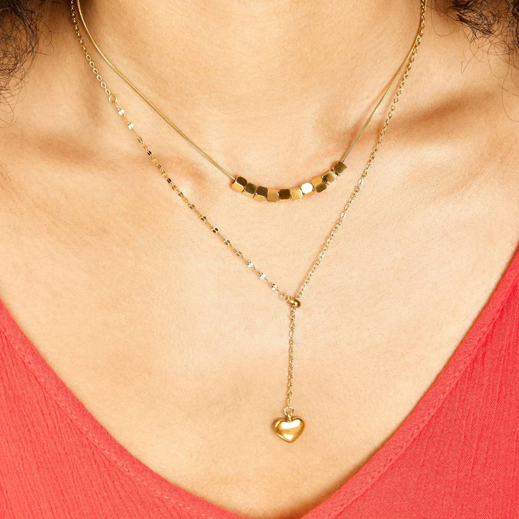 Heart Necklace – 18K Gold PVD Stainless Steel