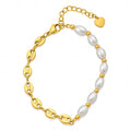 Pearl Fine Bracelet – 18K Gold PVD-Plated Stainless Steel