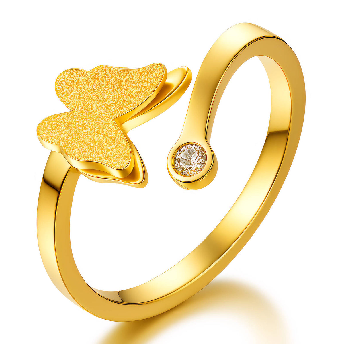 Butterfly Ring – 18K Gold PVD Stainless Steel