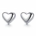 Heartline Stud Earrings