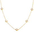 White Pearl Choker Necklace – 18K Gold PVD Stainless Steel