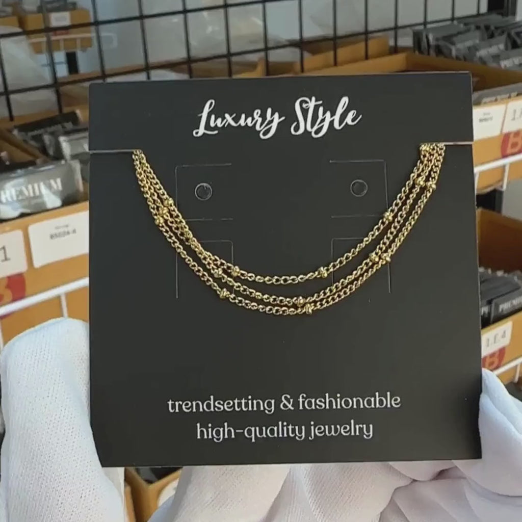 Trio Layered Bracelet – 18K Gold PVD Stainless Steel